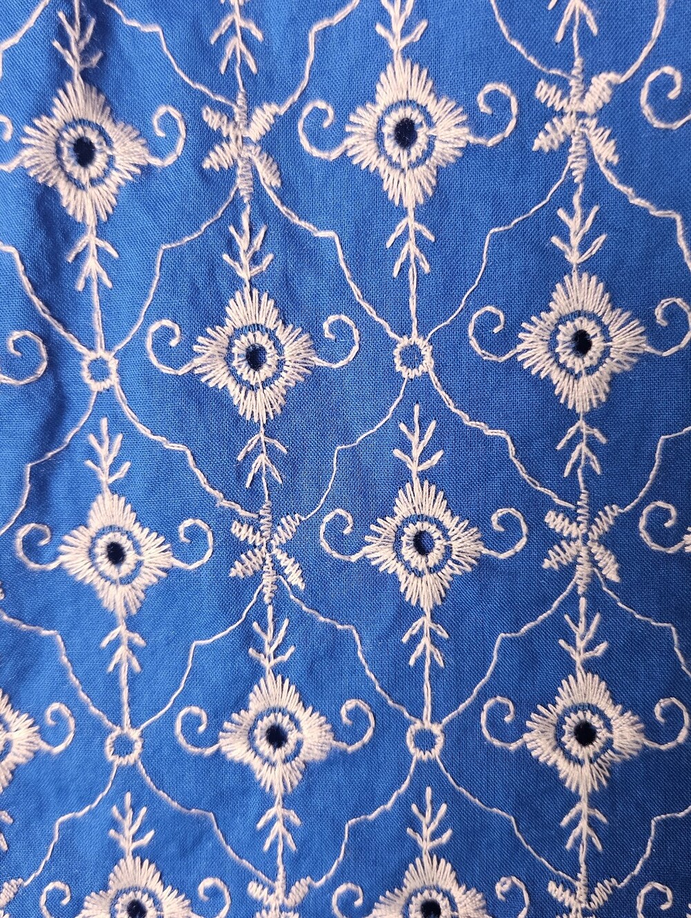 Rhode x Target Blue Eyelet Mini Dress - Picture 6 of 10